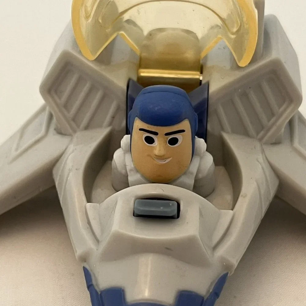 2022 McDonalds Happy Meal Toys Disney Pixar Lightyear Buzz And Izzy Ship Figures